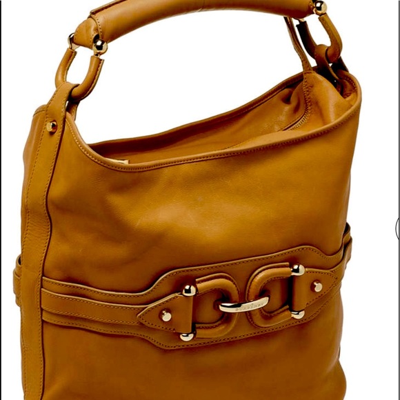 Burberry Brown Leather Horsebit Hobo - Picture 2 of 16